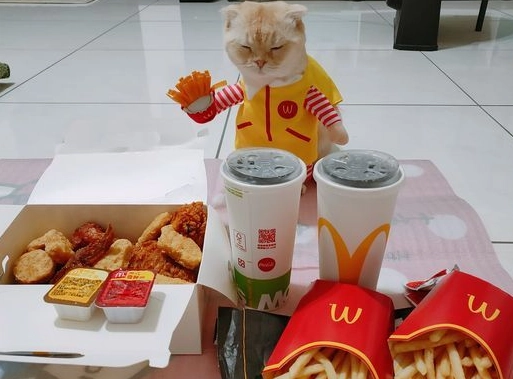 貓可以吃薯條嗎