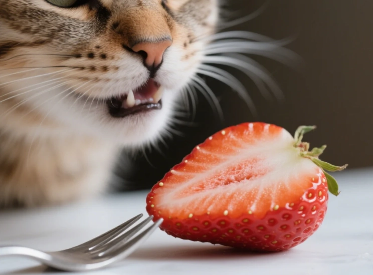 猫可以吃草莓吗