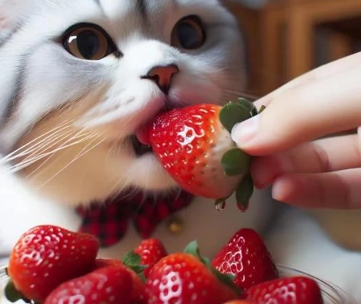 貓咪 草莓優格