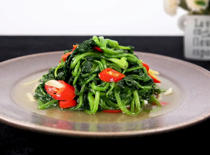炒菠菜做法 炒菠菜做法