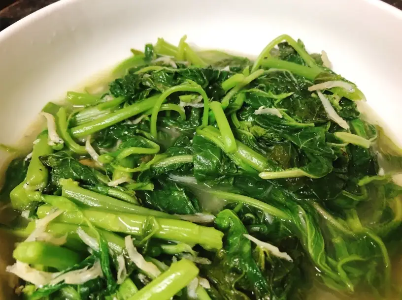 莧菜湯 莧菜湯
