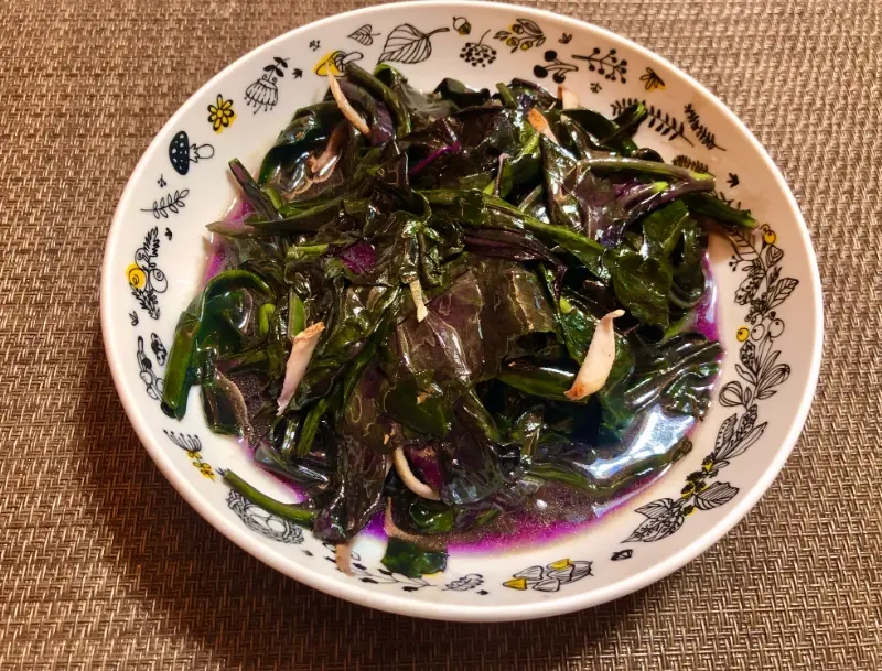 紅覓菜料理