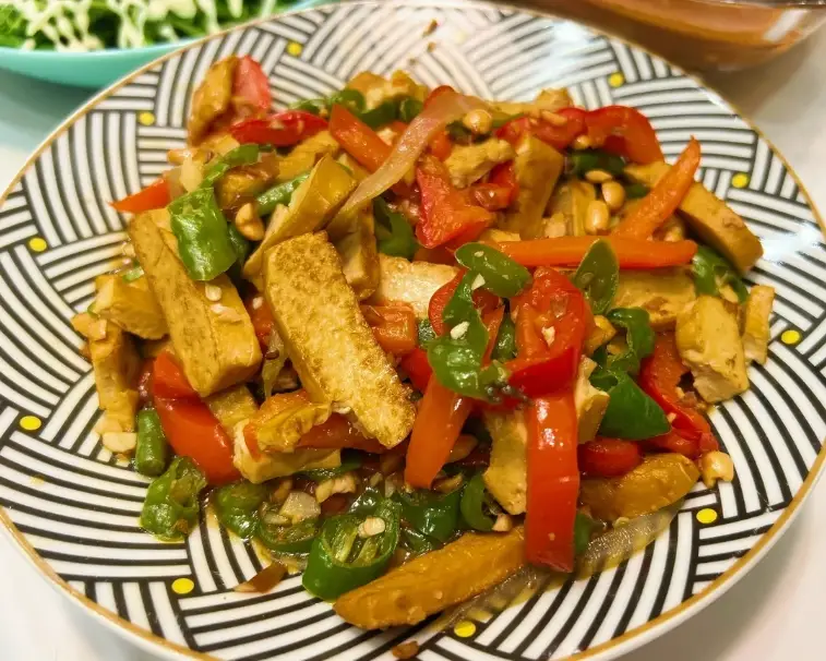 炒豆干料理