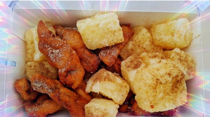 台灣小吃糕渣卜肉