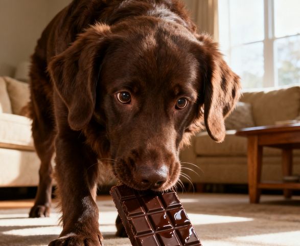 狗吃巧克力 狗吃巧克力