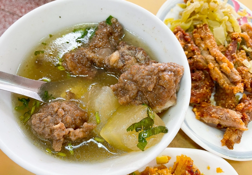 台南赤崁樓小吃