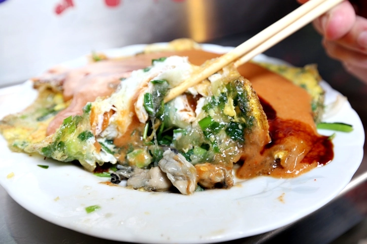 廟東夜市蚵仔煎推薦